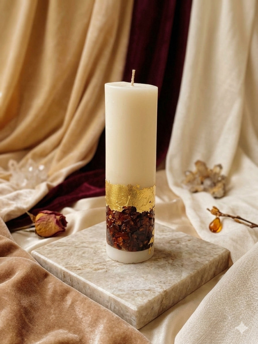 Luxury Stone Art Candle