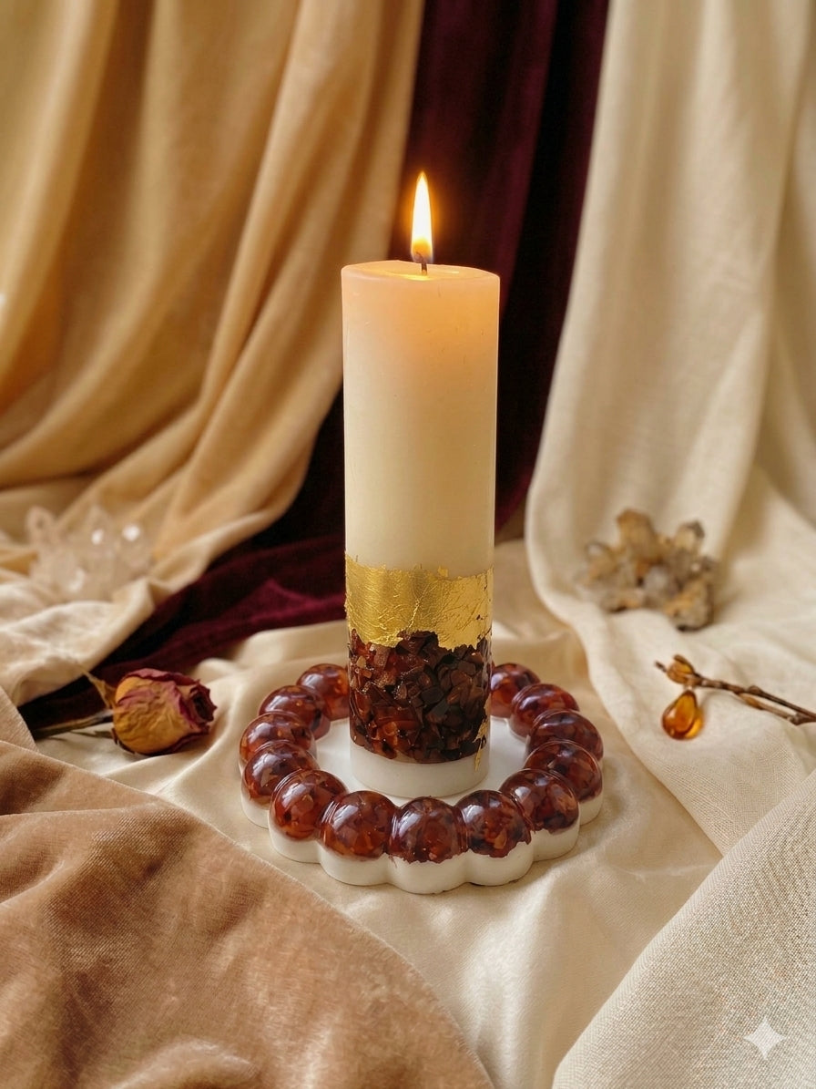 Luxury Stone Art Candle